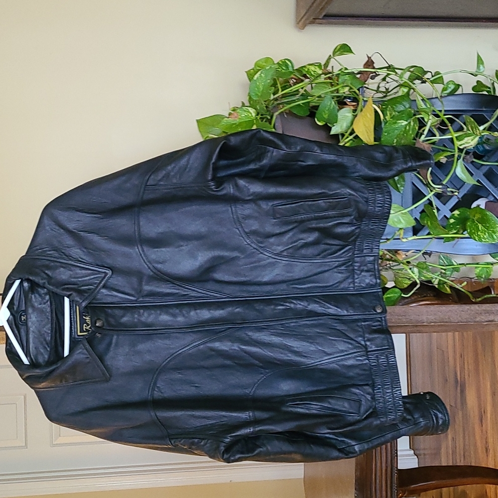 Men's leather jacket